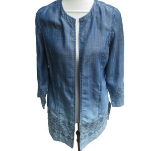 Chico's Blue Jean Jacket